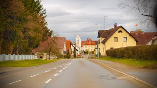 4K Germany 🇩🇪 Drive 🚘 in Germany Baden Württemberg 632024 [upl. by Ellicec]