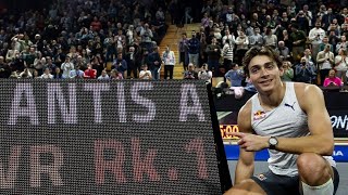 Mondo Duplantis break World Record in the mens Pole Vault at All Star Perche with a 622m clearance [upl. by Trebbor]