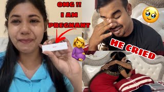 telling my husband im pregnant 🥰  HE CRIED 😭  vlog with Afrin [upl. by Wehner]