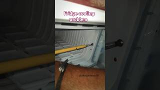 fridge cooling problem fridge not coolingfridge repairfridge fridgecoolingproblem [upl. by Drahsir613]