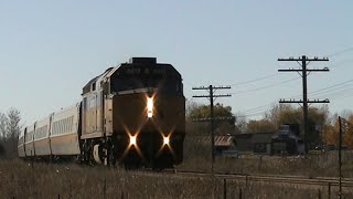 FAST VIA Rail Trains Volume 2 F40PH and P42DC [upl. by Suzette925]