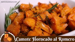 Camote al Horno con Romero para Thanksgiving 🦃 Comidas Saludables [upl. by Ymac]