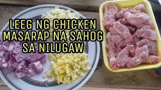 SUBUKAN MO ITONG GAWIN SA LEEG NG MANOKMAPAPA WOW KA SA SARAPLUGAW WITH CHICKEN NECK AND EGG [upl. by Rehoptsirhc]