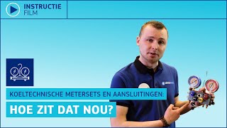 🔧Koeltechnische manometersets en aansluitingen👨🏼‍🔧 Wasco instructiefilm [upl. by Belita]