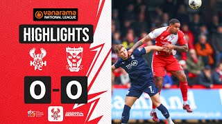 📺 HIGHLIGHTS  9 Mar 24  Harriers 00 York City [upl. by Allanson]