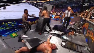 Roman Reigns defeats Brock Lesnar Summerslam 2022 Full Match [upl. by Casavant]