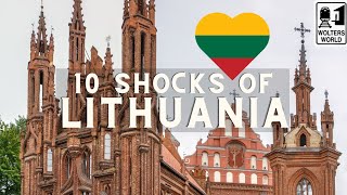 Lithuania  10 Culture Shocks of Visiting Lithuania [upl. by Yetnruoc]