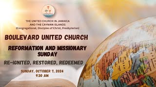 Boulevard United Church Divine Worship Service  REFORMATION amp MISSIONARY SUNDAY 2710 2024 Part 2 [upl. by Atined]