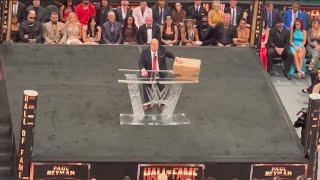 Paul Heyman Full WWE Hall of Fame Speech UNCENSORED [upl. by Analise]