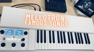 Mellotron Famous Songs [upl. by Atineg]