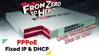 How to Configure PPPoE Fixed IP DHCP on FortiGate Firewall  Managing WAN Interfaces Part4 [upl. by Ahsiened]