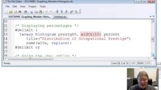 Creating Histograms with Stata [upl. by Reube]