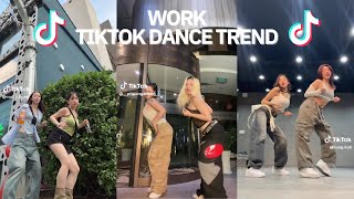 Work  Ateez Work Challenge 😉💖  TIKTOK DANCE TREND COMPILATION LATEST 2024 [upl. by Eelyrag]