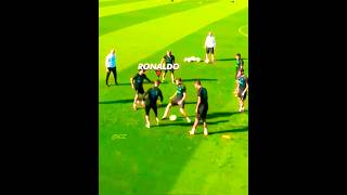 Learn this Ronaldo amazing nutmeg skills 🔥⚽️🔥football skills Youtubeshorts [upl. by Naleek]