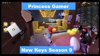 Princess Roblox New Keys season 9 [upl. by Aihsitan901]