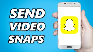 How to Send Videos as Snaps on Snapchat 2024 [upl. by Hilton353]