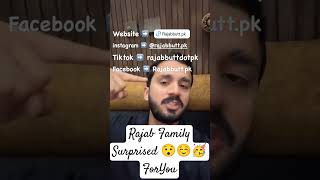 Rajab Family Surprised 😯☺️🥳 ForYouytshorts trending rajabvlogs rajab viralvideos viralshort [upl. by Shayla286]