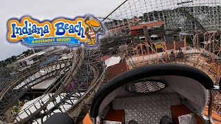 Tigrr Coaster  HD POV  Indiana Beach [upl. by Atteras637]