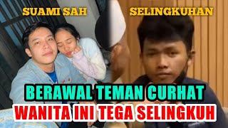 Viral Wanita Ketahuan Selingkuh dengan Teman Curhat Dalam Kamar [upl. by Packton522]