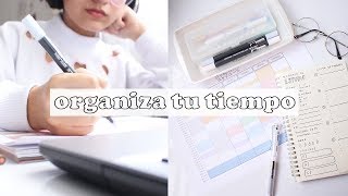 ORGANIZA Y GESTIONA TU TIEMPO CON HORARIOS  metodos tips y plantillas  sofiapricot [upl. by Dulcine]