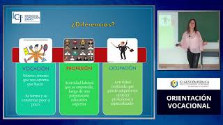 CONFERENCIA DE ORIENTACIÓN VOCACIONAL DESCUBRE TU VOCACIÓN [upl. by Alyos358]