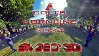 2024 Colts Hornline  8k 360° 3D VR [upl. by Yahc]