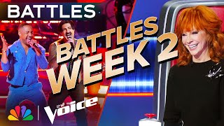 Outstanding Performances from the Second Week of Battles  The Voice  NBC [upl. by Sukramed]