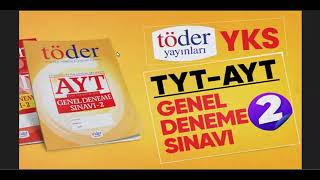 222324 MART TÖDER 2024 TYT AYT 2 DENEME SINAVI  TÖDER DENEME CEVAP ANAHTARI 2024 NE ZAMAN [upl. by Frohne]