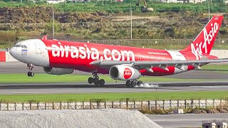 30 MINUTES of AWESOME Plane Spotting at BANGKOK Suvarnabhumi Airport THAILAND BKKVTBS [upl. by Tirreg]