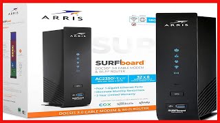 ARRIS SURFboard SBG7600AC2 DOCSIS 30 Cable Modem amp AC2350 WiFi Router  Approved for Comcast [upl. by Hayes]