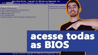 Como acessar a BIOSUEFI de qualquer notebook ou PC Windows [upl. by Katy434]