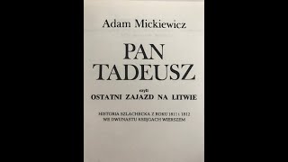 Audiobook Adam Mickiewicz quotPan Tadeuszquot  Księga czwarta  Link do Pobrania [upl. by Eevets623]