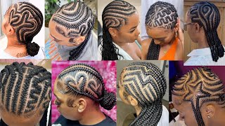 Unique amp Stylish Braids New Classy Cornrow Braids Hairstyles for Black Women [upl. by Oiluj]