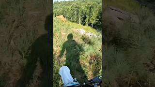 GETTING LOST RIDING PITBIKES crf110 honda klx110 kawasaki wheelie trails [upl. by Akir916]