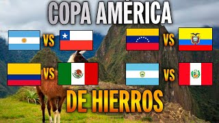 LA COPA AMÉRICA DE HIERROS DE LOL 🏆🌟 [upl. by Drusilla]