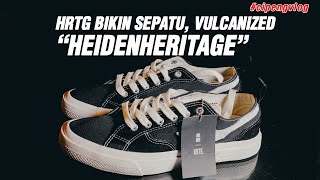 cipengvlog  HEIDEN HERITAGE BIKIN SEPATU VULCANIZED [upl. by Schaumberger]