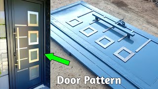 Door Pattern Gate Making Process  How to make iron gate design for home entrains [upl. by Jerome]