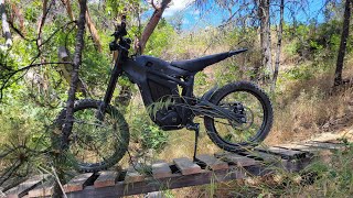 Talaria Sting Sportmode offroad single track [upl. by Yrogerg644]