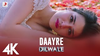 Daayre Full Video  DilwaleShah Rukh KhanKajolVarunKritiArijit SinghPritamRohit S  4K [upl. by Lontson]