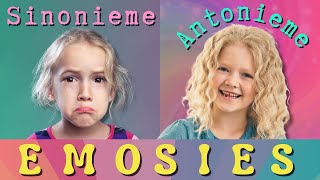 Wat is SINONIEME en ANTONIEME in Afrikaans EMOSIES vir kinders [upl. by Diraj]