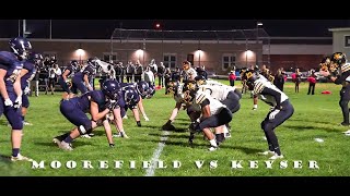 Moorefield V Keyser 2024 Varsity Football [upl. by Alikam]