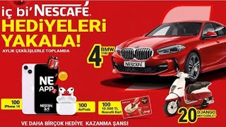 Nescafe Çekiliş  Nescafe Çekilişine Nasıl Katılırım 2024 [upl. by Newlin131]