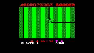 MicroProse Soccer ZX Spectrum [upl. by Jonathon]