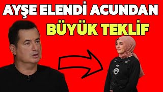 Masterchef Elenen Ayşe Ekize Acun Ilıcalıdan Büyük Teklif [upl. by Ardnuasac241]