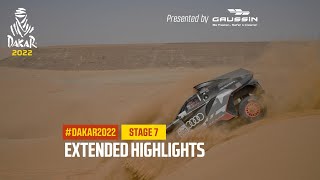 Extended highlights of the day presented by Gaussin  Stage 7  Dakar2022 [upl. by Reeva]