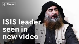 ISIS ‘leader’ alBaghdadi World’s mostwanted man seen after 5 years [upl. by Arimihc]