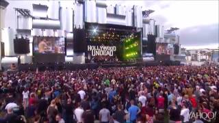 Hollywood Undead Live at Rock In Rio USA  Everywhere I Go [upl. by Asalocin840]