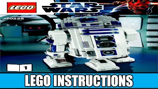 LEGO 10225 Instructions  Ultimate Collector Series  R2D2  Star Wars Book 1 [upl. by Namdor]