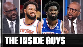 Kenny and the Guys Chime in on KAT amp Embiids Matchup 👀  NBA on TNT [upl. by Ardua]