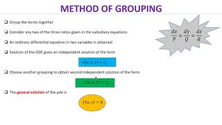 lecture 2 pde lagranges eqn [upl. by Fortuna]